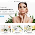 Скриншот демо-сайта cosmetics
