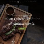 Скриншот демо-сайта food