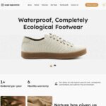 Скриншот демо-сайта hemp-shoes