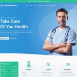 Скриншот демо-сайта medical